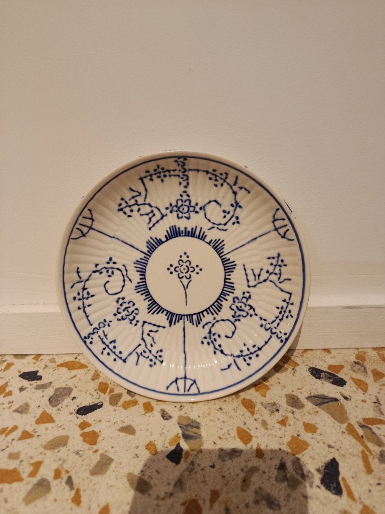 Boch La Louvière 7 assiettes à gâteau 54'-58', Enlèvement