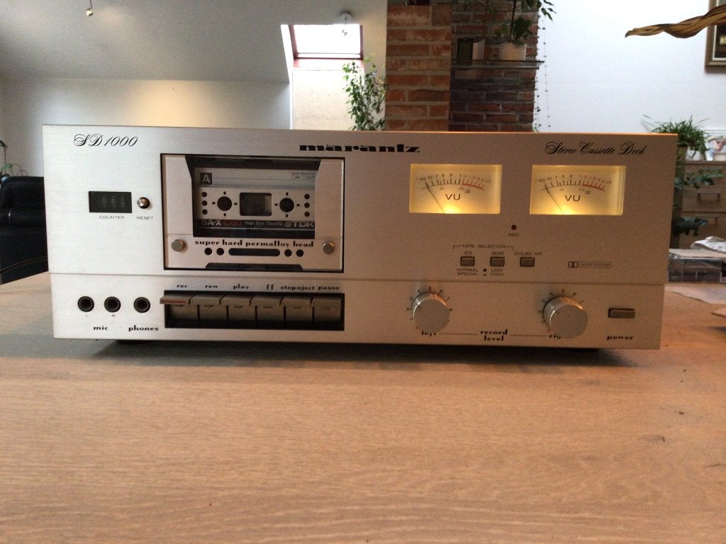 Lecteur cassette Marantz SD1000, TV, Hi-fi & Vidéo, Enlèvement ou Envoi, Simple, Marantz, Tape counter