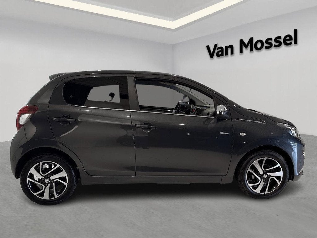 Peugeot 108 1.0 VTi 53kW Style, Autos, Argent ou Gris, Achat, Entreprise, Boîte manuelle