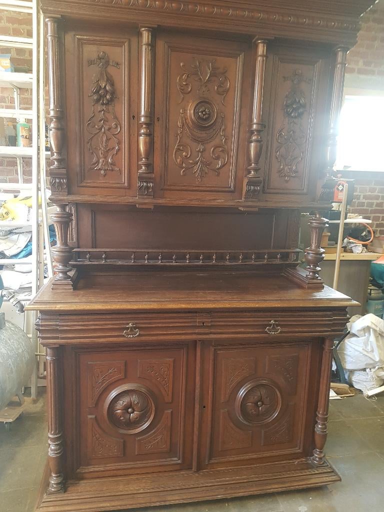 Mechelse kast, Huis en Inrichting, Kasten | Buffetkasten, Ophalen, Gebruikt, 100 tot 150 cm, Mechelen
