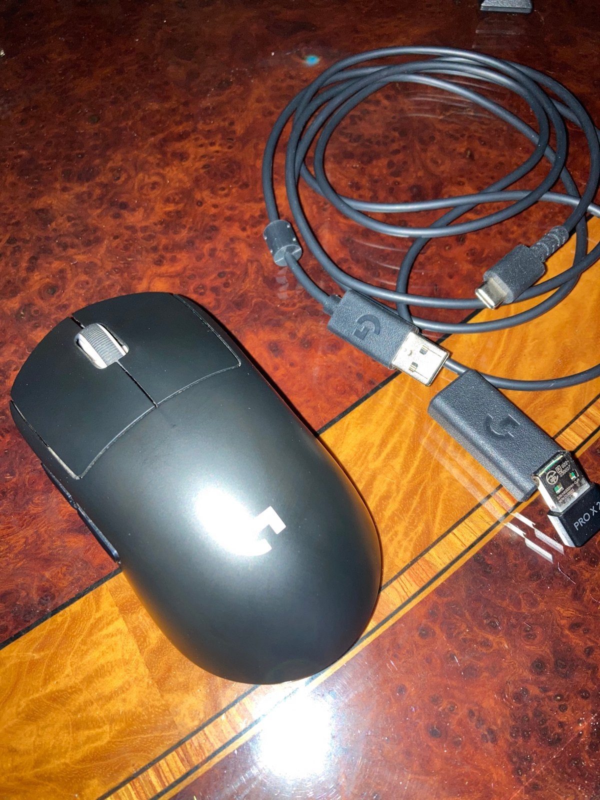 Logitech G PRO X SUPERLIGHT 2 LIGHTSPEED Black Te koop, Ophalen, Muis, Ergonomisch, Draadloos