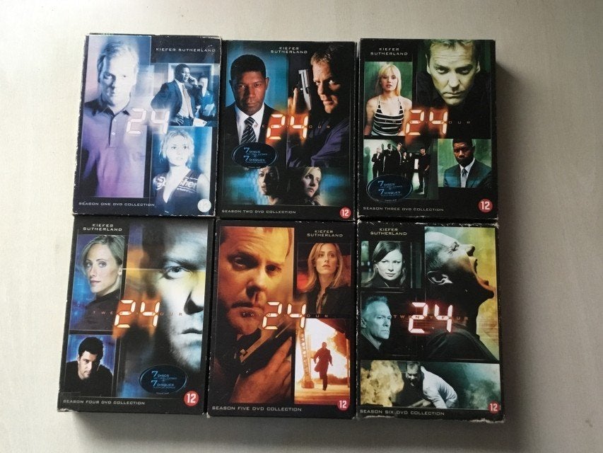 Coffret DVD 24, CD & DVD, DVD | TV & Séries télévisées, Utilisé, Saison 6, À partir de 12 ans, Action et Aventure
