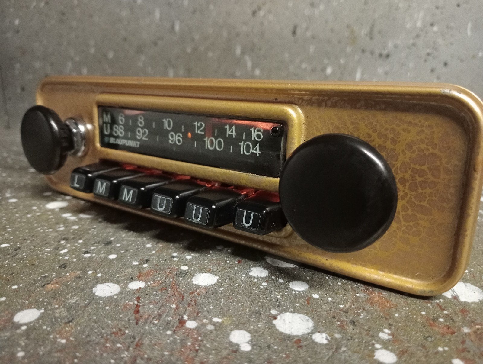 Mooie Strakke Blaupunkt Radio FM Oldtimer (NL), Ophalen of Verzenden