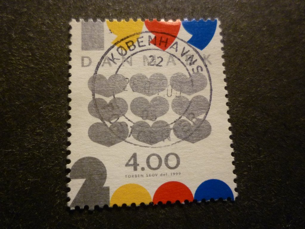 Denemarken/Danemark 1999 Mi 1231(o) Gestempeld/Oblitéré, Timbres & Monnaies, Timbres | Europe | Scandinavie, Envoi, Danemark