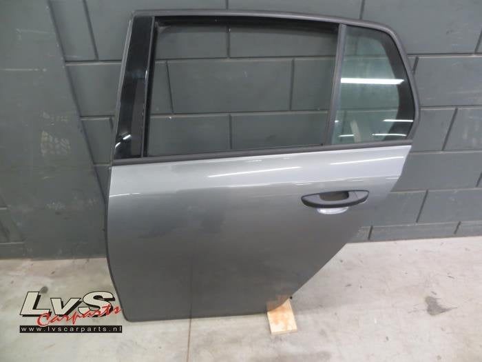 Portière 4portes arrière gauche d'un Volkswagen Golf (LD7R, Volkswagen, -, 3 mois de garantie, Utilisé