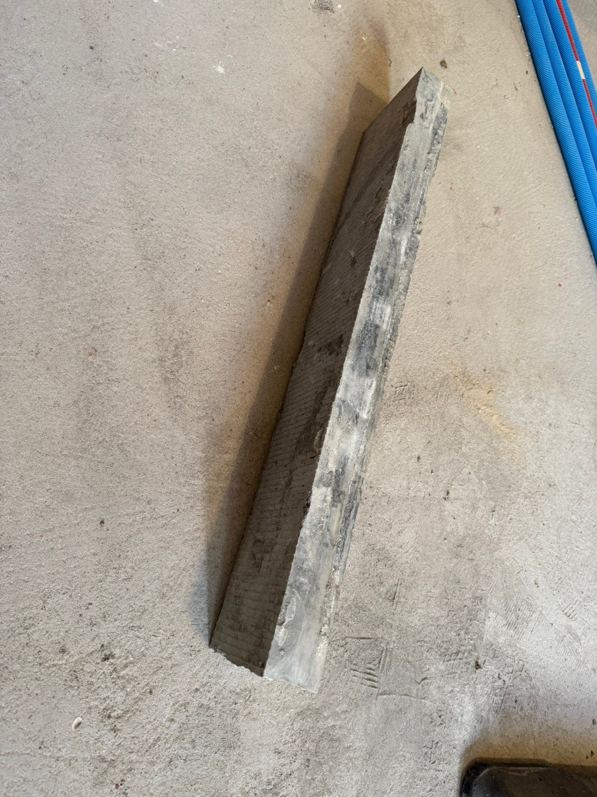 Blauwe streen recup 68.7x12.5x5, Enlèvement, Utilisé, Pierres naturelles