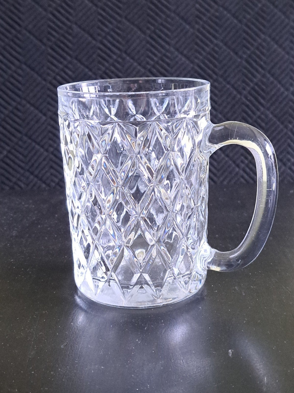6 chopes en verres vintages  des années  1970, Enlèvement ou Envoi