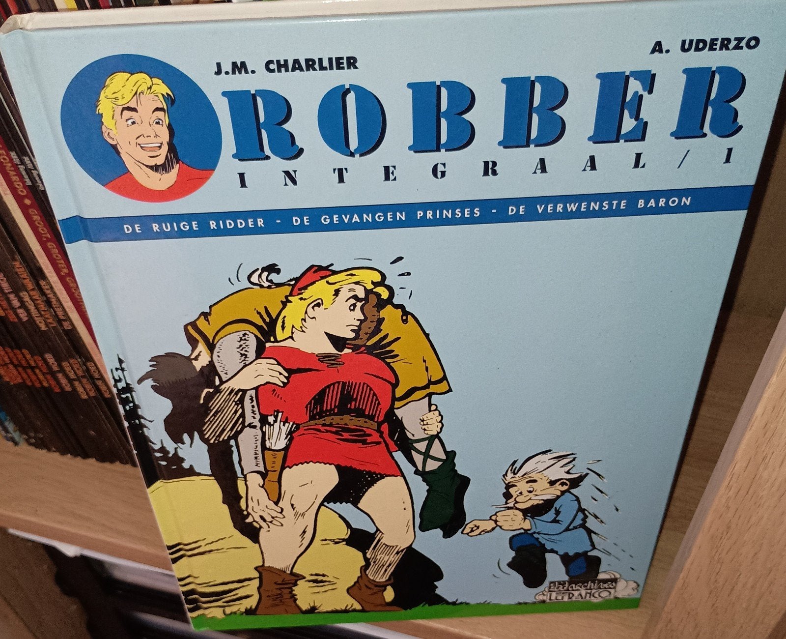 Verzamelalbum Robber en Santa Claus legende, Boeken, Stripverhalen, Ophalen of Verzenden
