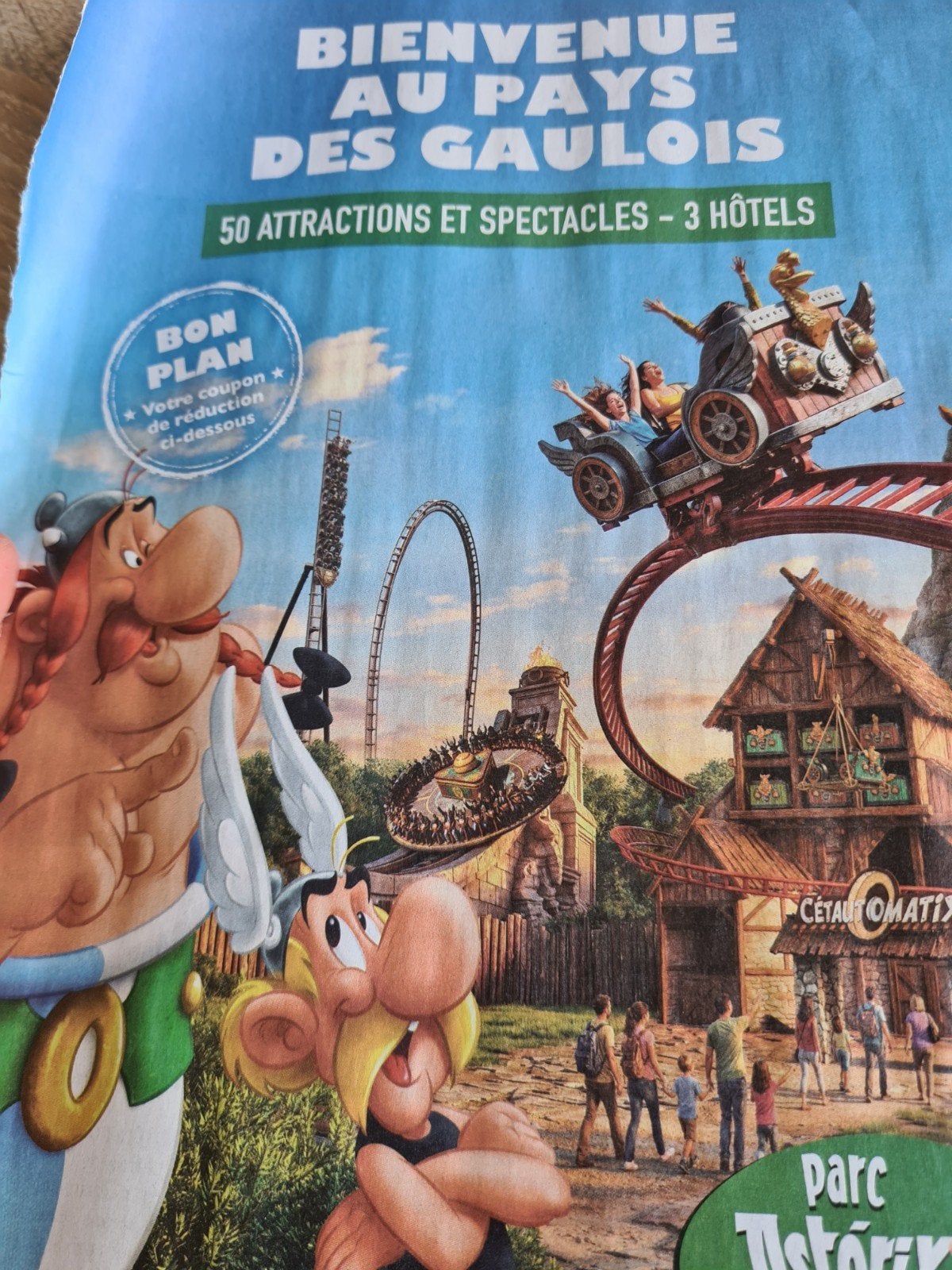1 plaats in Asterix Paris Park.