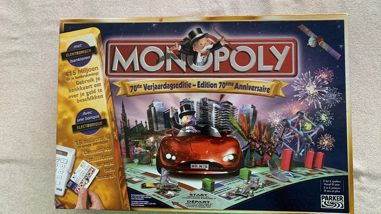 Monopoly electronisch bankieren, Ophalen, Gebruikt
