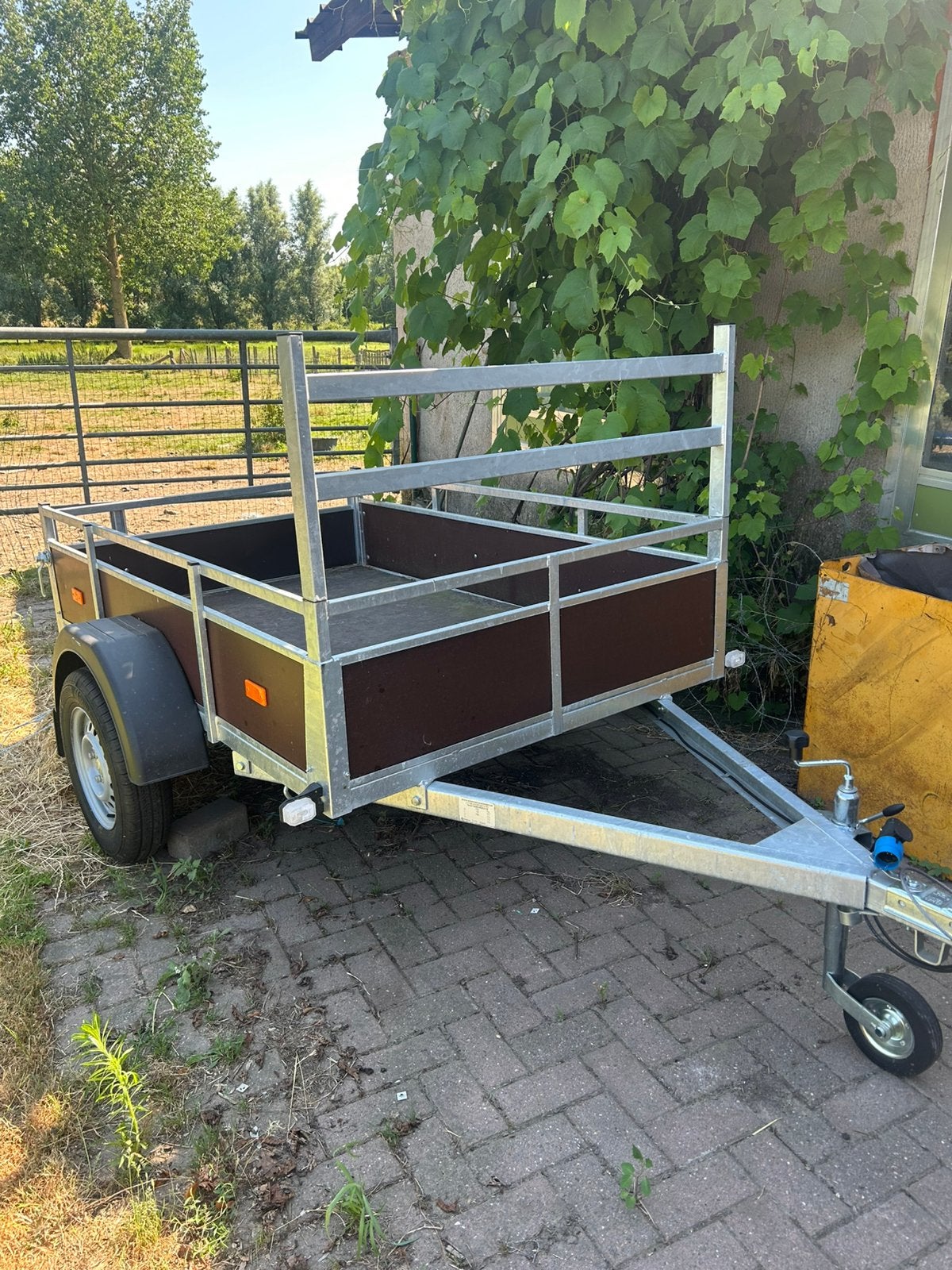 Aanhangwagen 750kg, Autos : Divers, Remorques, Enlèvement, Neuf