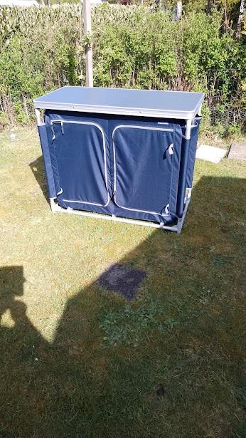 camping kast, Caravanes & Camping, Meubles de camping, Enlèvement, Comme neuf, Armoire de camping