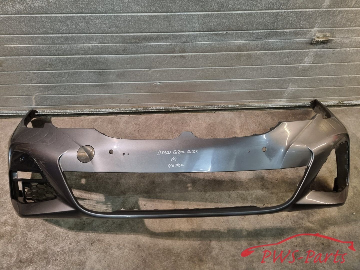 BMW G20 G21 M-PAKKET 4XPDC M VOORBUMPER ORIGINEEL, Gebruikt, -, Voor, -