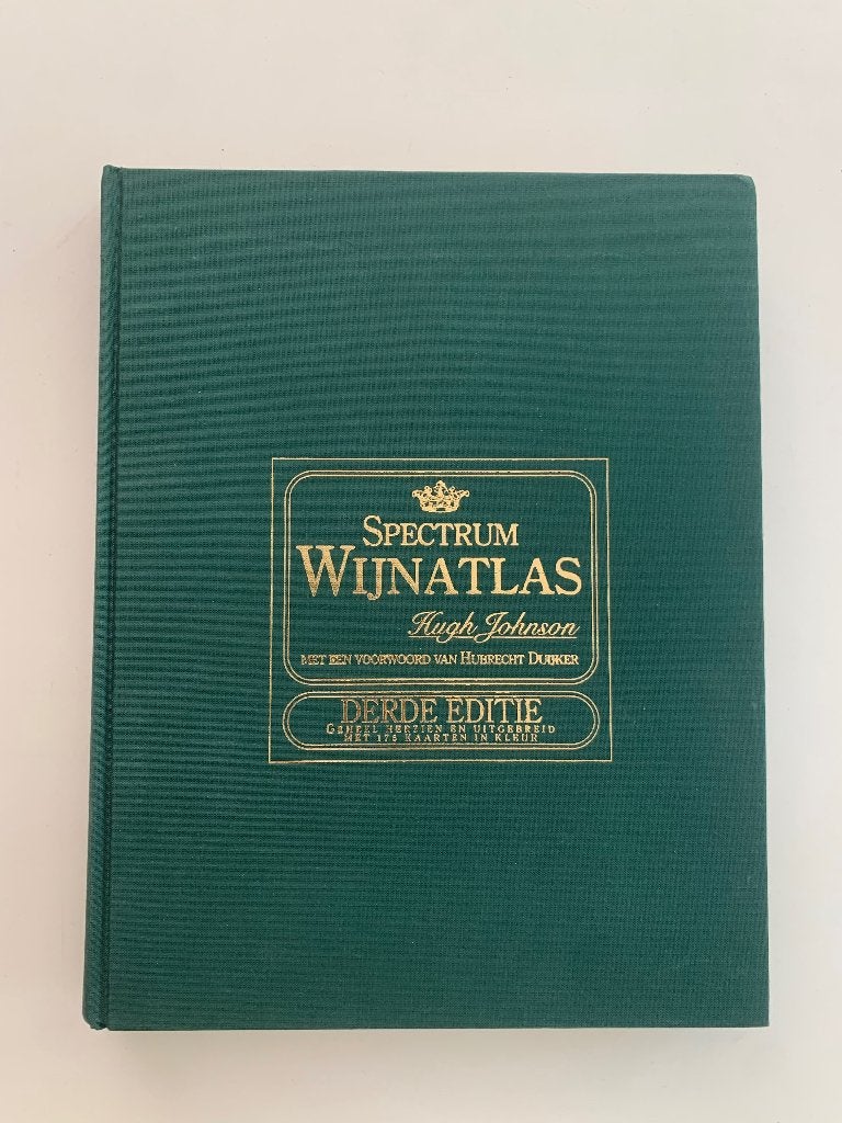 Spectrum wijnatlas Hugh Johnson Hardcover In nieuwe staat, Boeken, Ophalen of Verzenden, Zo goed als nieuw