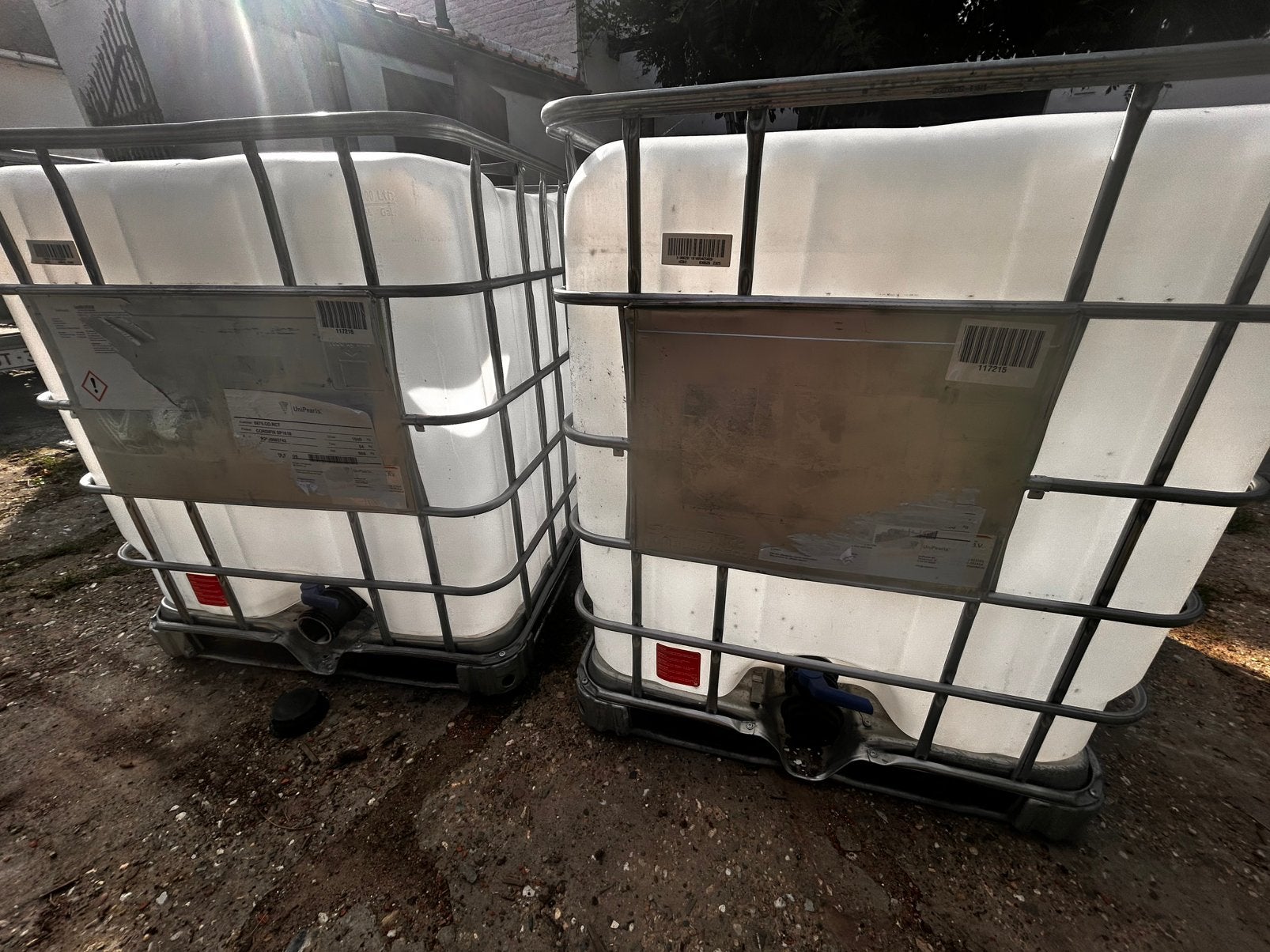 Conteneurs IBC 1000 litres, Enlèvement, Comme neuf