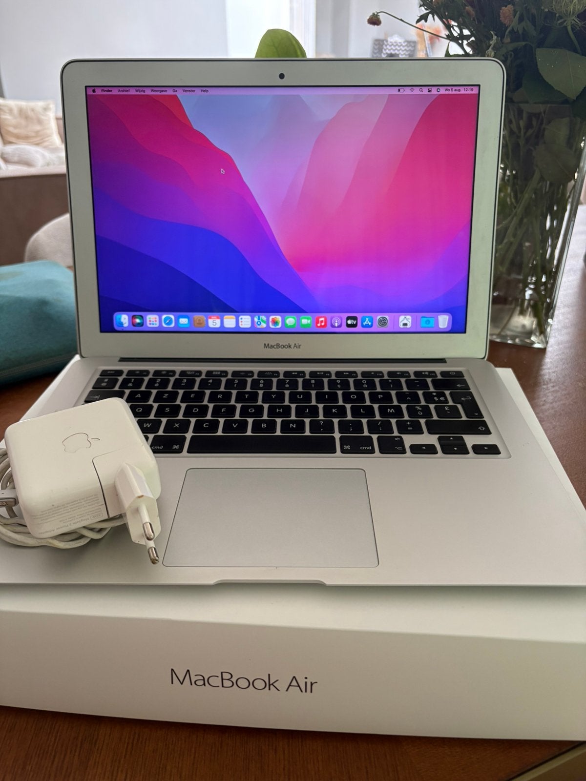 MacBook Air 13” met alle orginele toebehoren!, Computers en Software, Apple Macbooks, 8 GB, 13 inch, Ophalen of Verzenden, Zo goed als nieuw