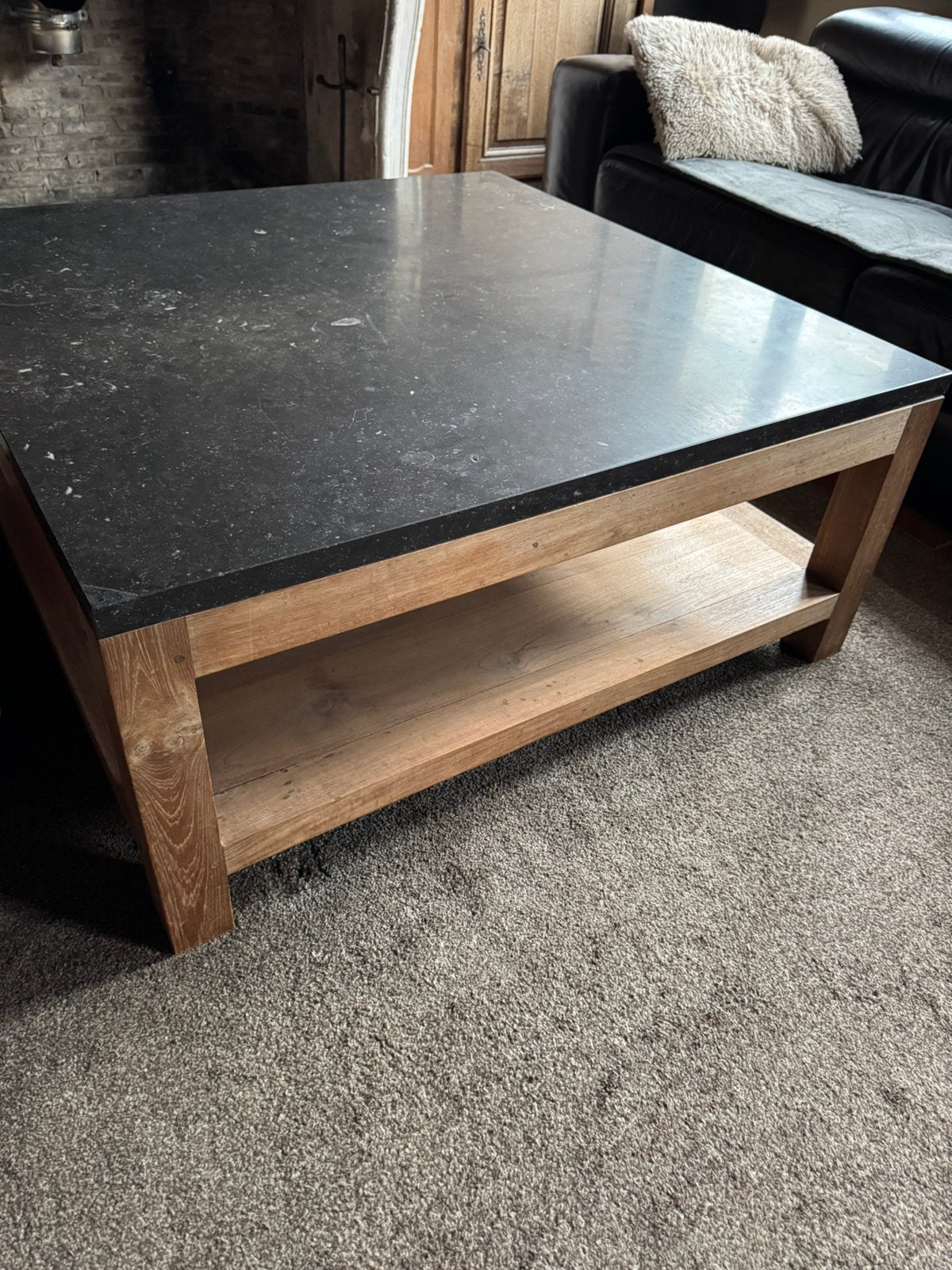 Salontafel teak, Ophalen, Zo goed als nieuw