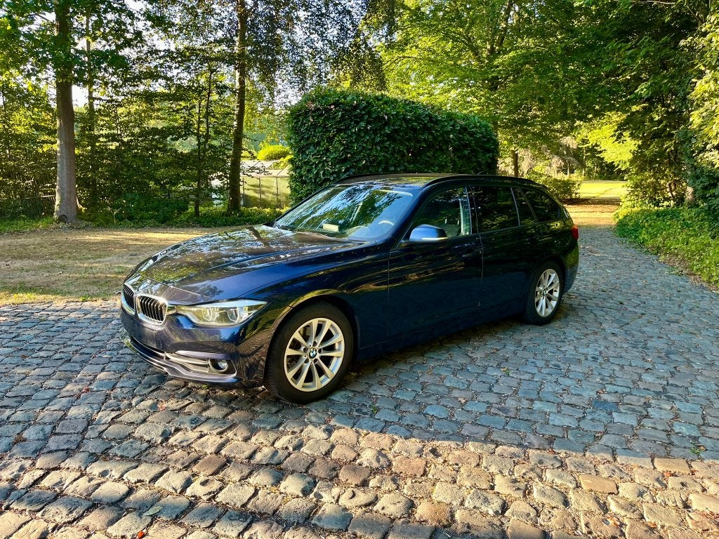 BMW 318d - Sportline - AUT - DIES - TRK - HUD incl winterset, Auto's, BMW, Achterwielaandrijving, 1995 cc, Blauw, Leder en Stof