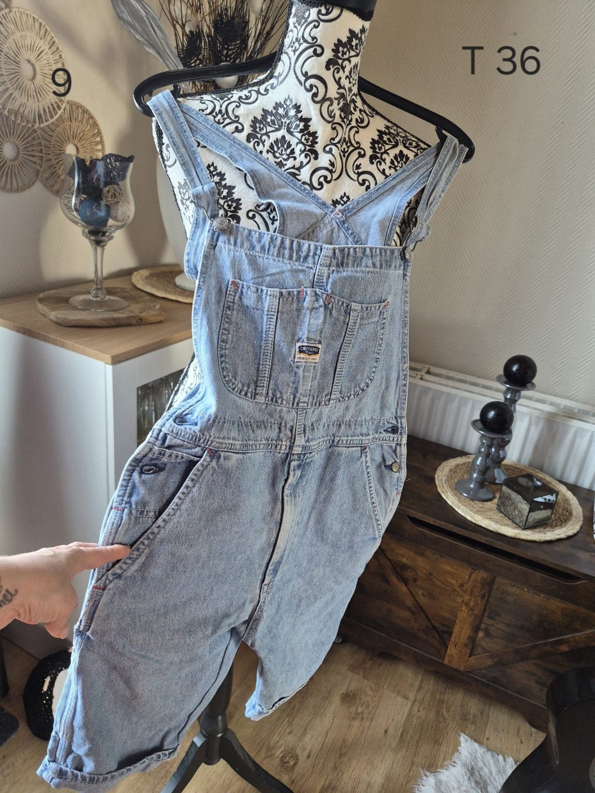 Salopette short Chevignon 36, Kleding | Dames, Jumpsuits, Ophalen