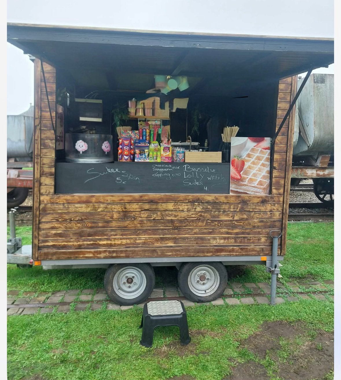 Foodtruck, Zakelijke goederen, Ophalen