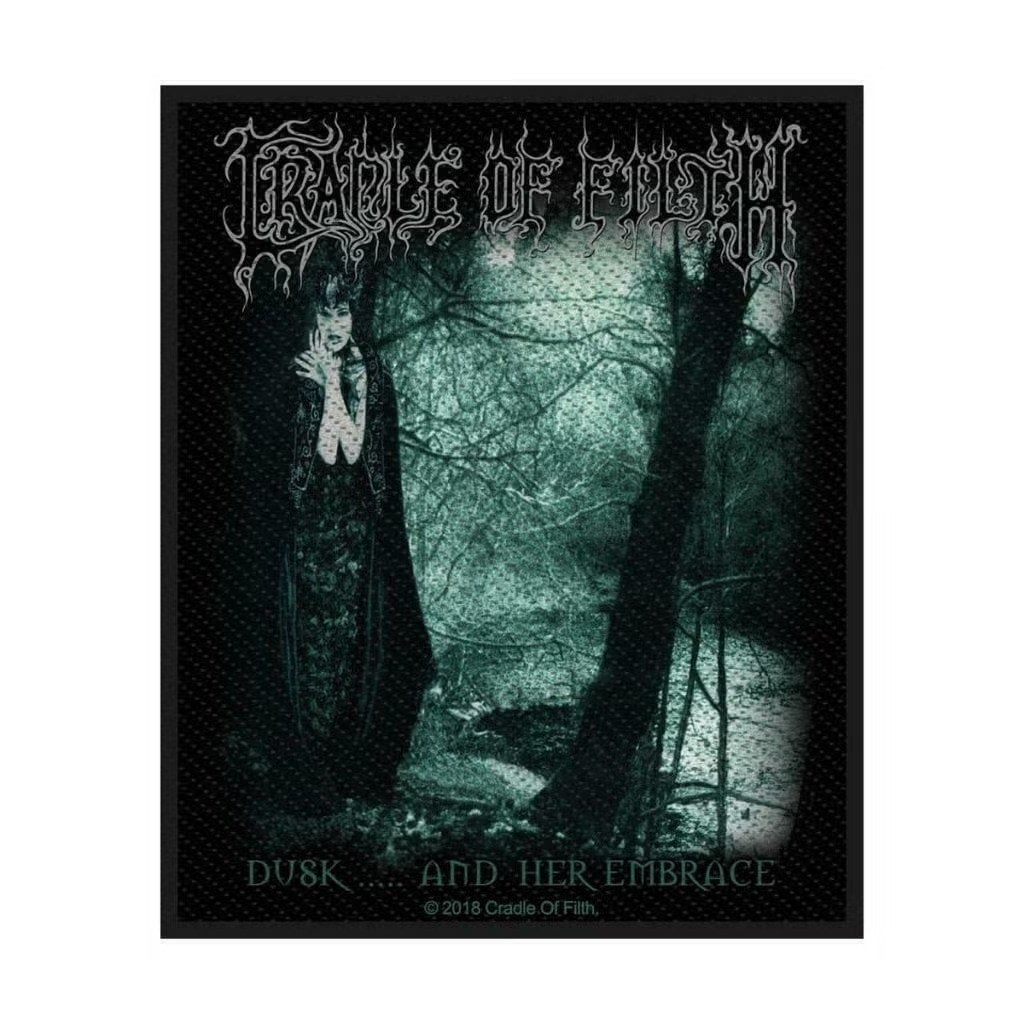 Cradle of Filth Dusk and Her Embrace patch off. merchandise, Ophalen of Verzenden, Nieuw