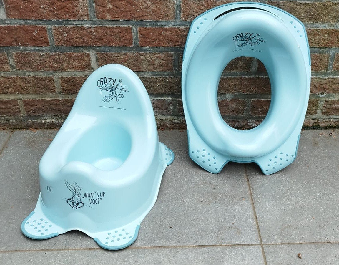 Nieuw oefenpotje en nieuwe wc-bril verkleiner  Disney, Ophalen