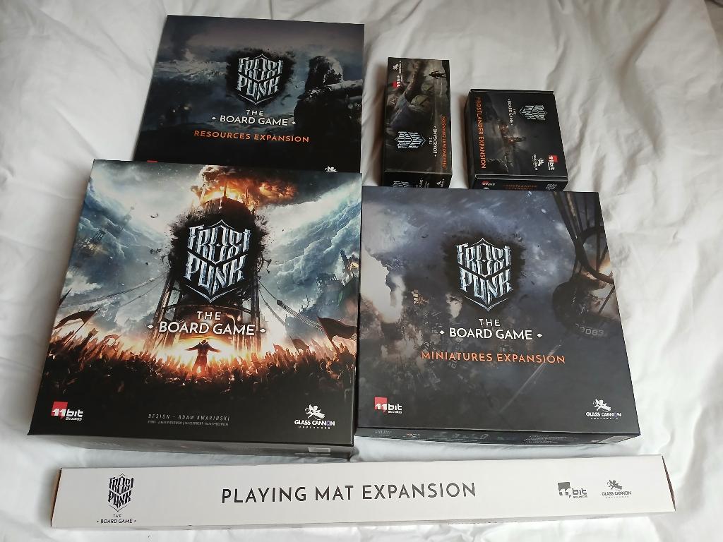 Frostpunk the boardgame Kickstarter Gamer All-in Pledge, Hobby & Loisirs créatifs, Jeux de société | Jeux de plateau, Comme neuf