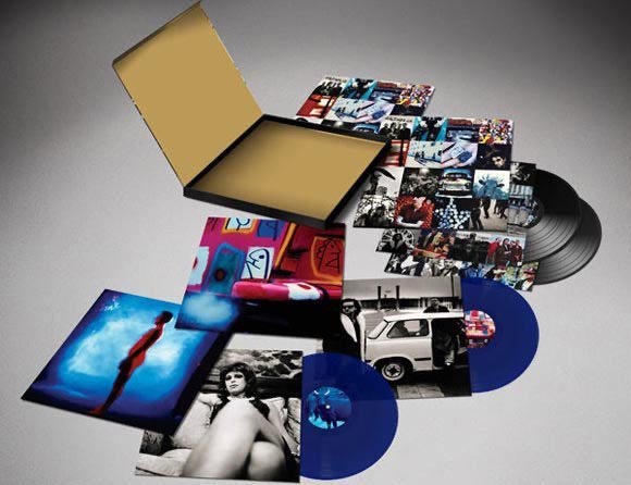 Vinyl 4LP+Booklet Box U2 Achtung Baby Deluxe Vinyl ZGAN, 12 pouces, Enlèvement ou Envoi, Pop, Comme neuf