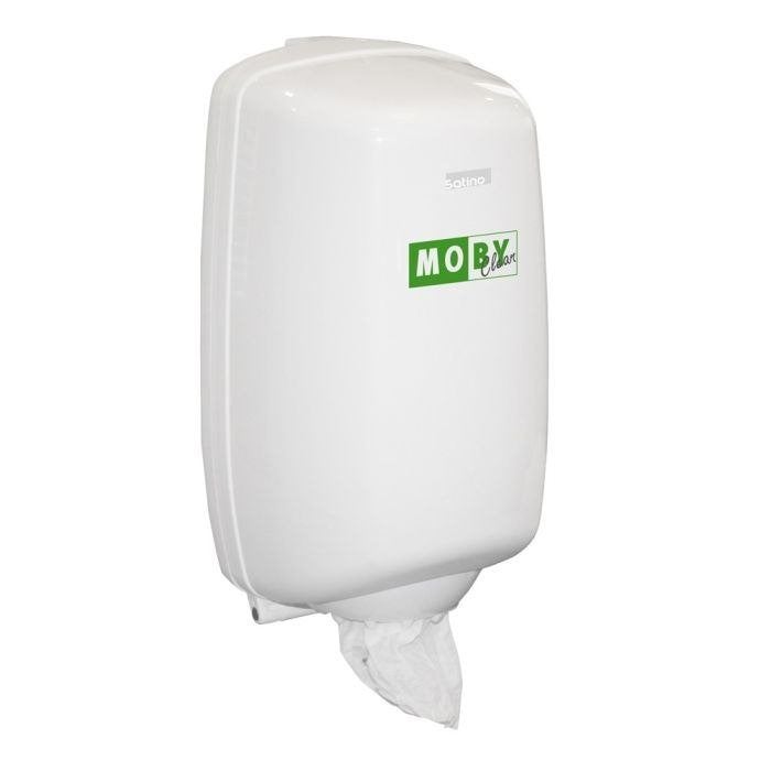 Moby Clean Papierdispenser mini, 180 x 172 x 3 – WANDDISPMIN, Ophalen