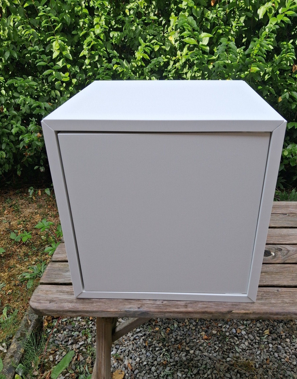 Cube de rangement ikea blanc Eket 35x35x35cm, Maison & Meubles, Armoires | Casiers, Utilisé, Enlèvement