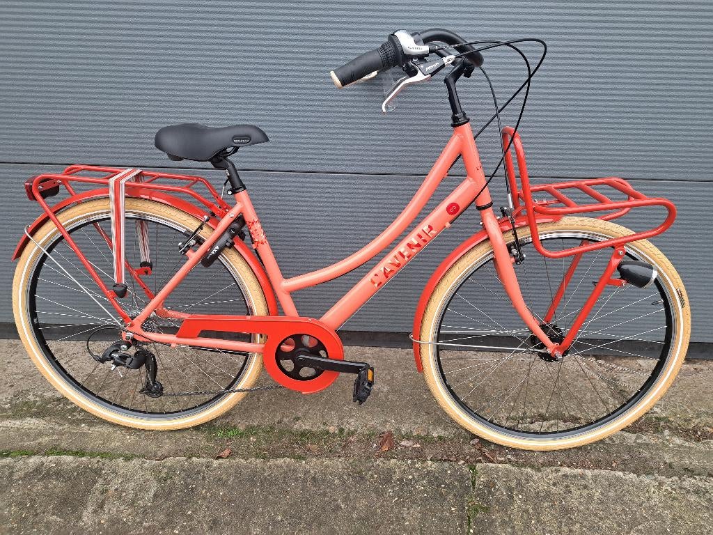 Damesfiets, Fietsen en Brommers, Fietsen | Dames | Damesfietsen, Velgrem, 47 tot 50 cm, Versnellingen, Nieuw
