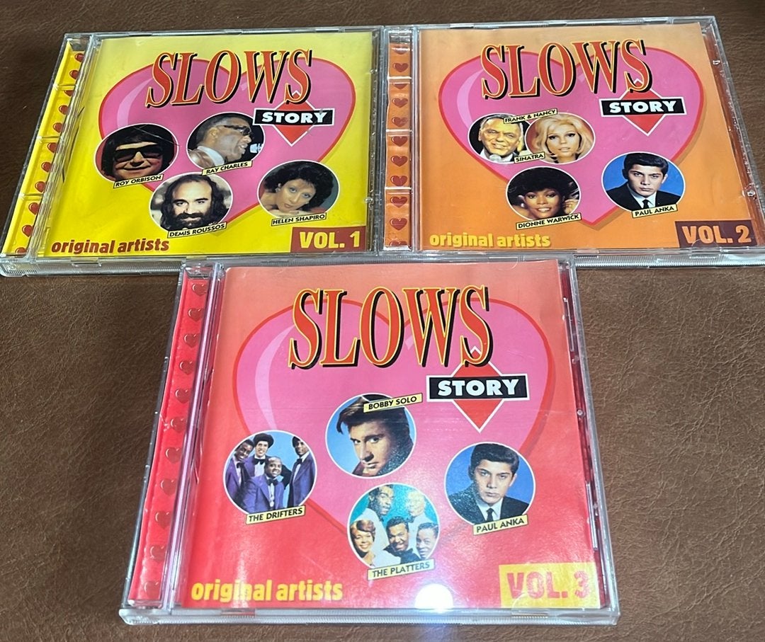 Slows Story - vol. 1, 2 en 3 - CD’s, Cd's en Dvd's, Cd's | Verzamelalbums, Ophalen of Verzenden, Gebruikt