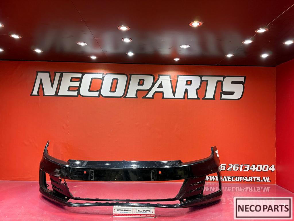 VW SCIROCCO R LINE VOORBUMPER ZWART ORIGINEEL 1K8807221, Arrière, Volkswagen, -, Utilisé