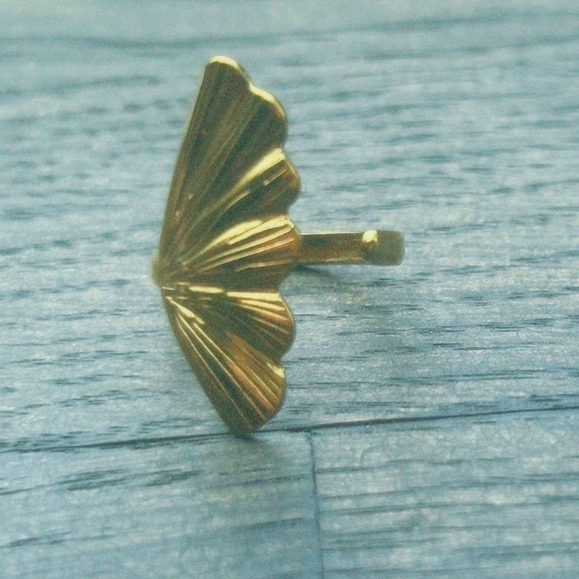 Chunky ring, IJzer of Staal, Nieuw, Ophalen of Verzenden, Dame of Heer