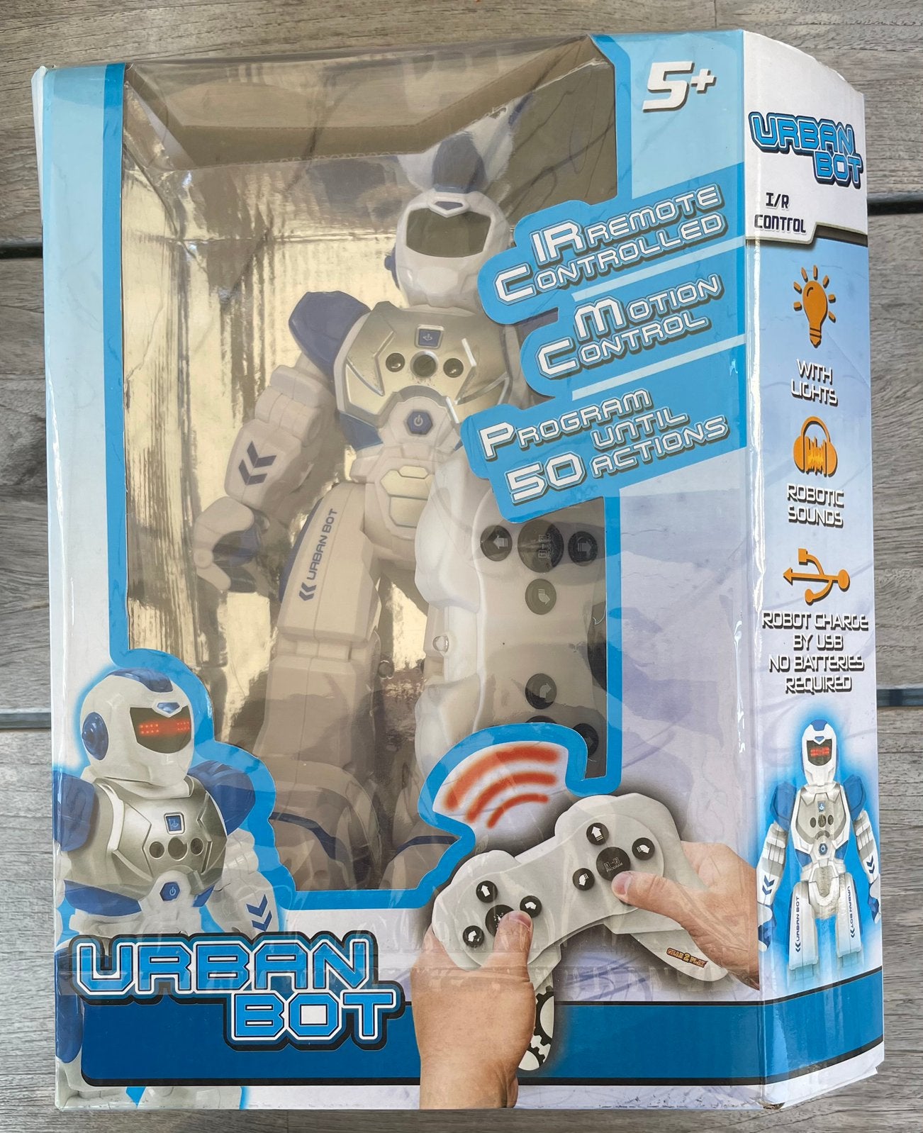 Urban bot, Collections, Enlèvement, Utilisé