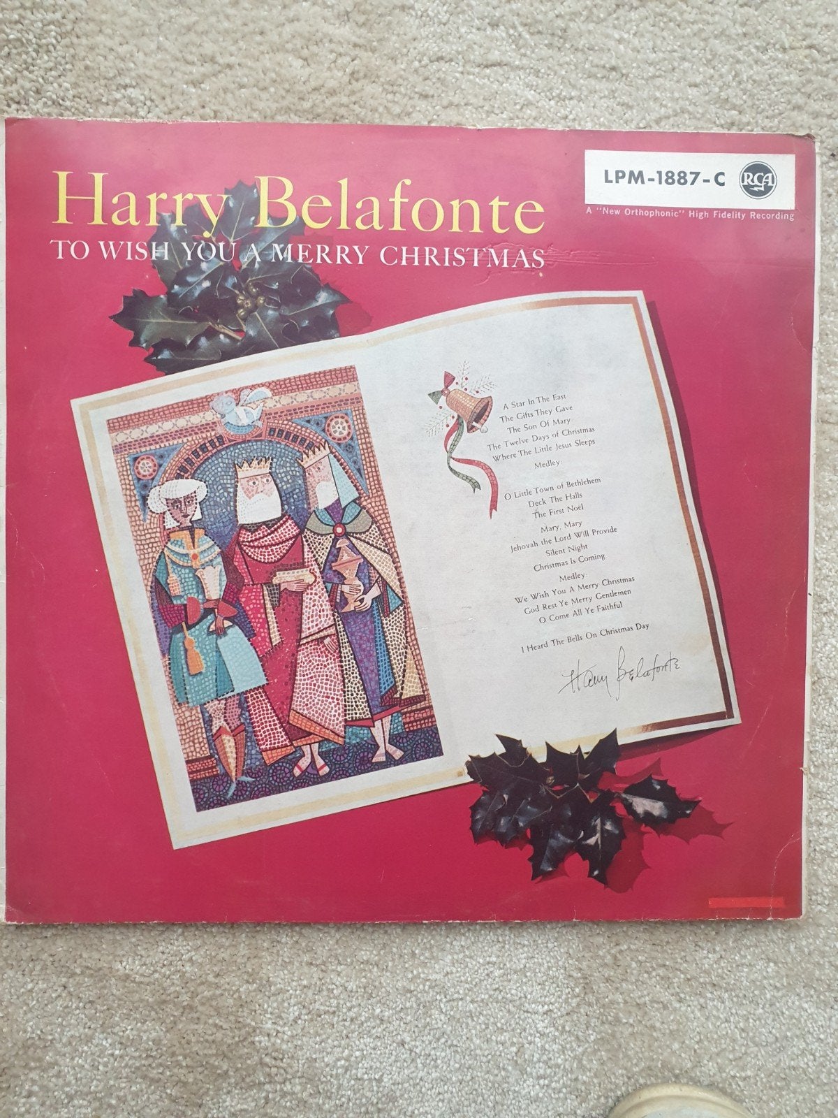 Harry Bellafonte - Je vous souhaite un joyeux Noël (1958)

N, CD & DVD, Vinyles | Musique du monde, Enlèvement ou Envoi