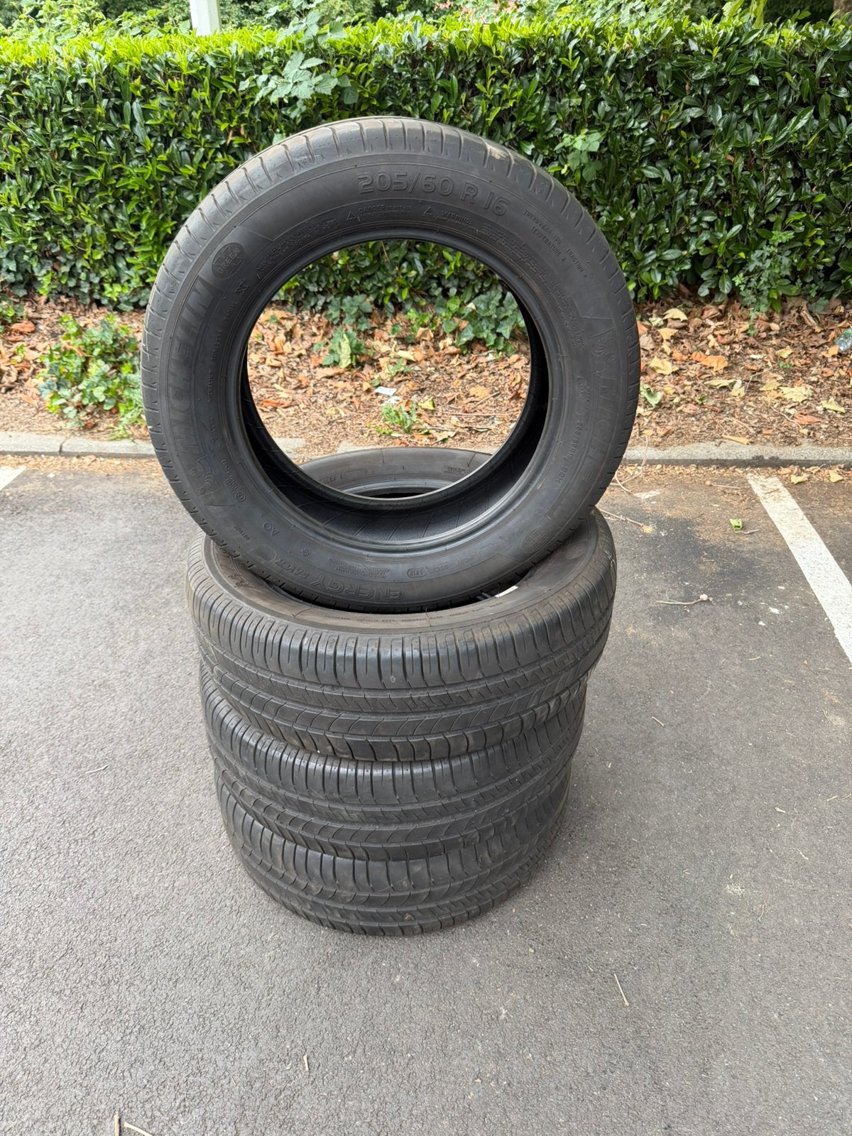 205/60/16 eté michelin, Enlèvement