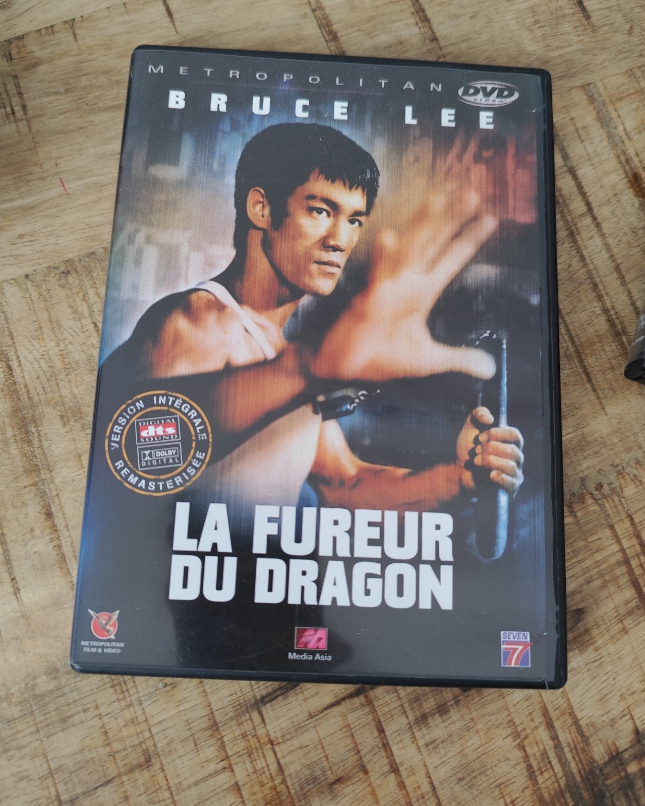 La fureur du dragon ., Ophalen