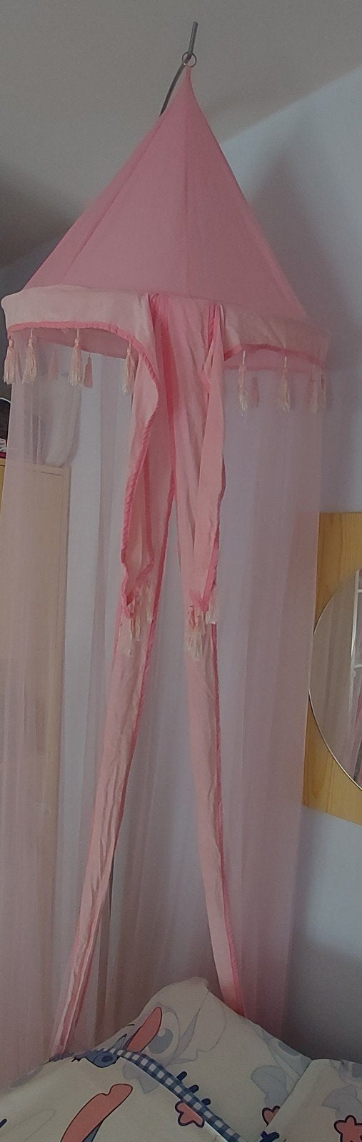 Klamboe met staander, Kinderen en Baby's, Roze, Ophalen, Klamboe