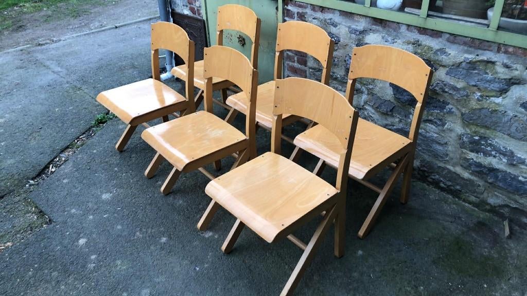Suite de 150 chaises Baumann lot divisible, Articles professionnels, Horeca | Mobilier & Aménagement, Enlèvement ou Envoi