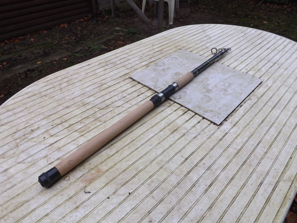 hengel van CORMORAN 360 cm lang, Ophalen, Gebruikt, Werphengel
