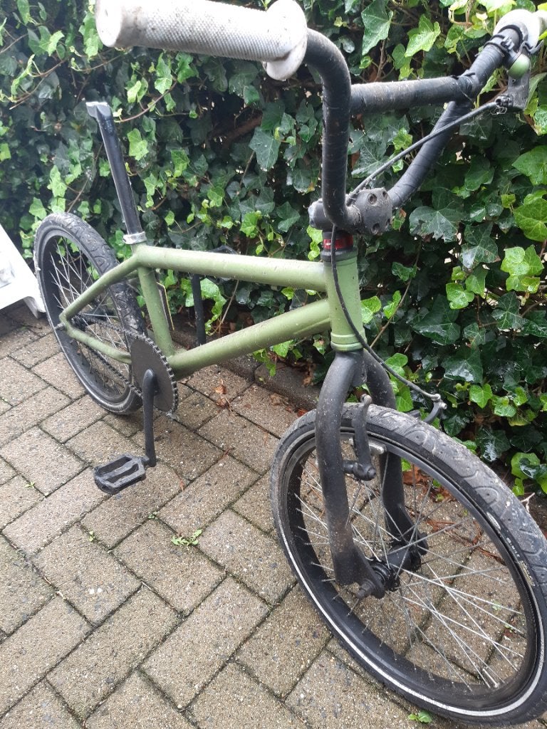 BMX, Fietsen en Brommers, Ophalen, Staal, Velgrem, V-brakes