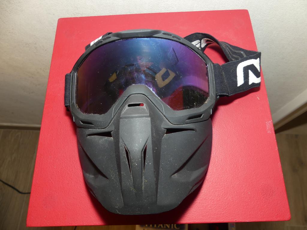 Paintball masker & lege luchtdrukflessen, Enlèvement ou Envoi, Utilisé