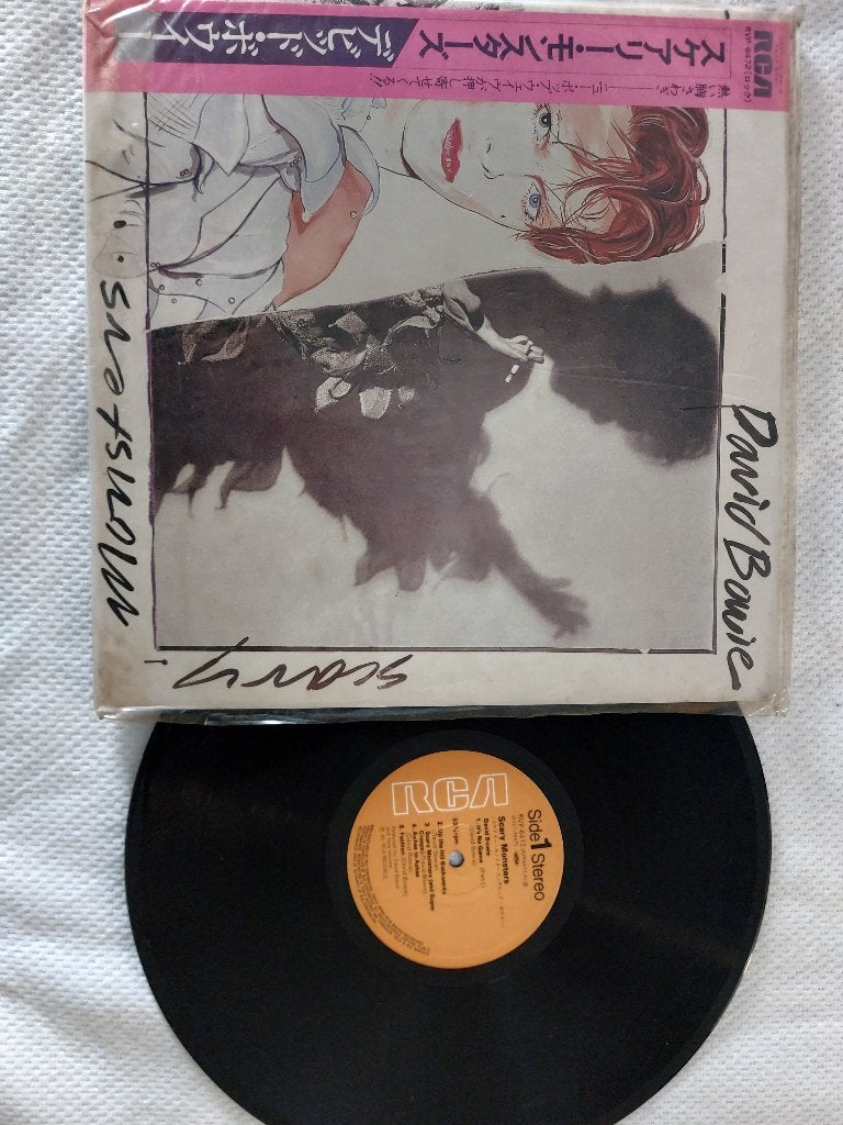 Vinyl david bowie pressage japonais, Enlèvement, LP