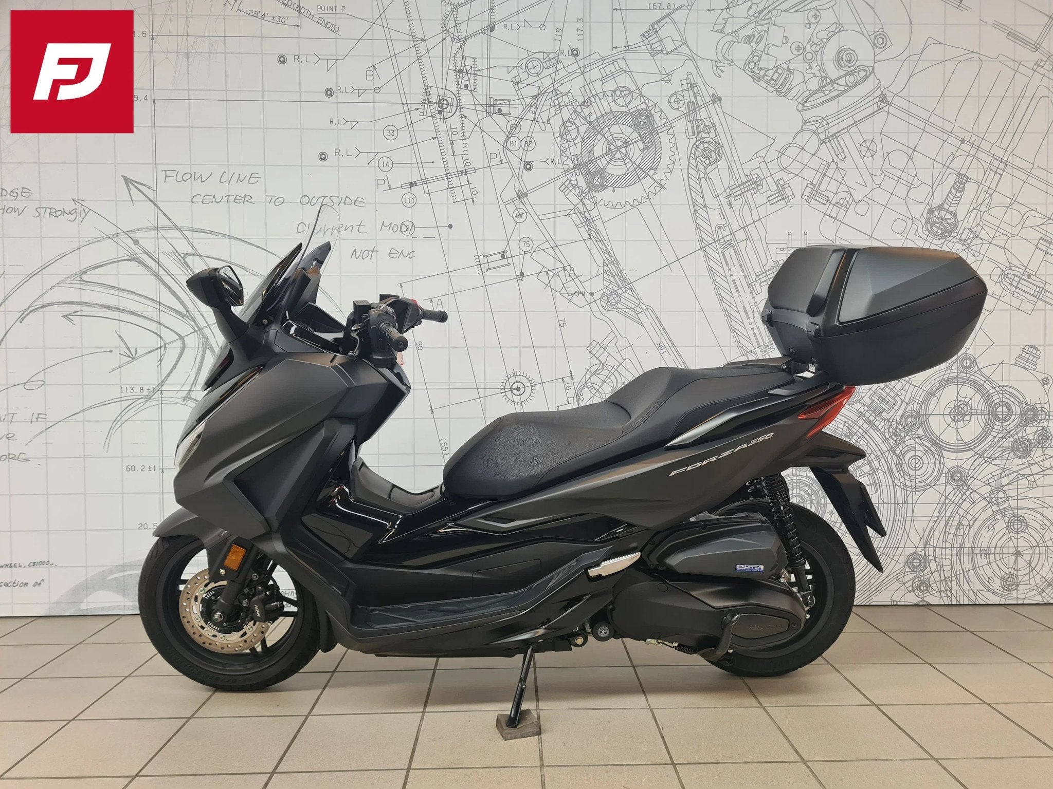 Honda NSS 350 Forza (bj 2024), Scooter, Automaat, 350 cc, 12 t/m 35 kW