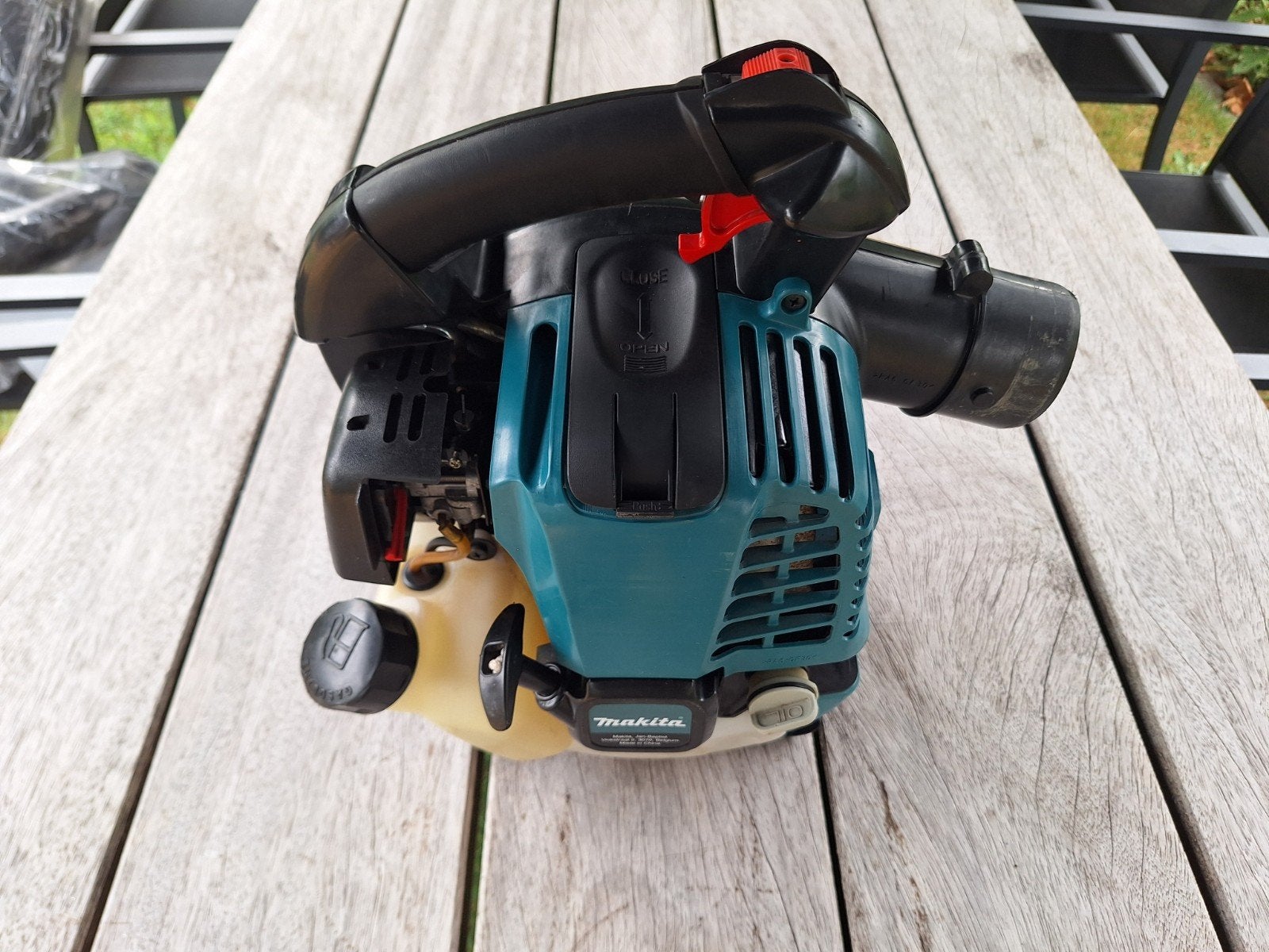 Makita benzine bladblazer BHX2501, Jardin & Terrasse, Souffleurs de feuilles, Enlèvement ou Envoi, Porté à la main, Comme neuf