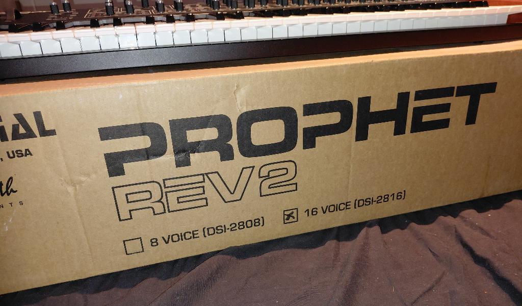 DSI Prophet Rev2 16-Voice Synthesizer, Muziek en Instrumenten, Overige merken, Ophalen of Verzenden, Met midi-aansluiting, 61 toetsen