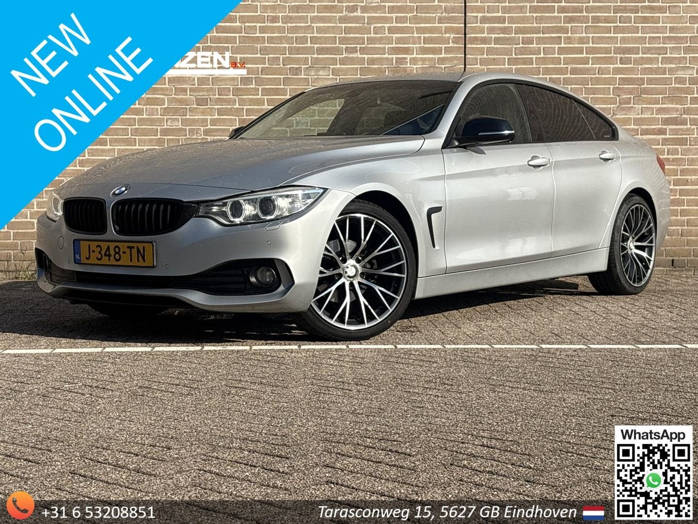 BMW 418 Gran Coupé 4-serie 418d Luxury, Auto's, Automaat, Bedrijf, Diesel, Zilver of Grijs