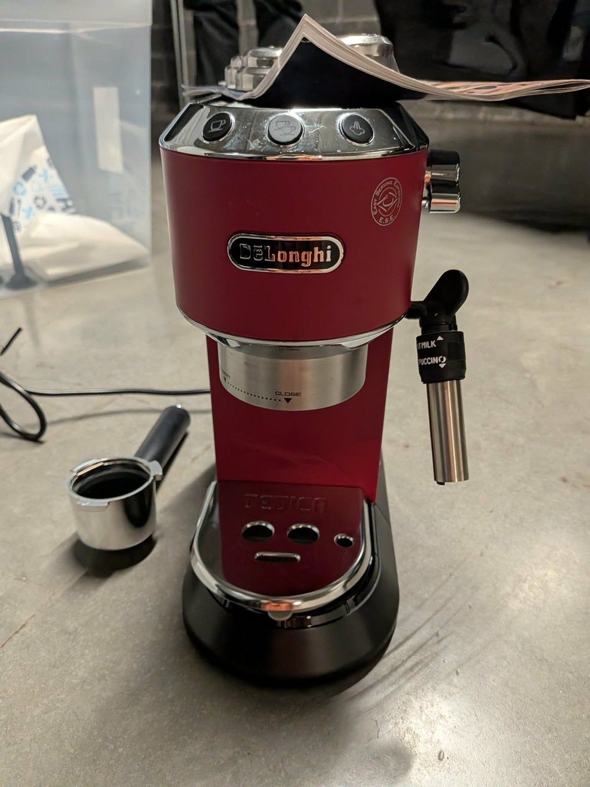 La machine à expresso Longhi, Electroménager, Enlèvement, Neuf, Machine à espresso