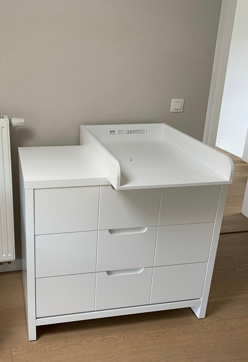 Commode Quadro 100 cm Childhome, Enfants & Bébés, Enlèvement, Comme neuf, Commode